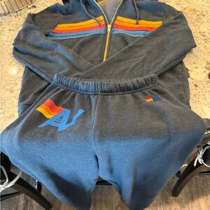 Aviator Nation Women’s XS Set (sweatshirt and sweatpants)